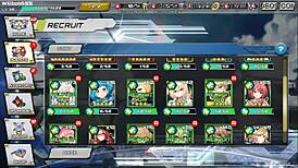 Intense creampie session with the huge breast secretary in SF Girls hentai game.