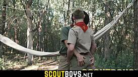 damn hot gay ass banging outdoors in hammock