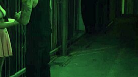 Extreme male bondage with self key release in bdsm domination featuring nympho teens