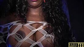 majiik montana holds cum while banging breyana moore's chocolate ass