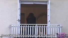 i bare my gorgeous body in this first lingerie shoot, feeling so horny and adorable as a tanned brunette model