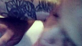 big booty bitch daisy daze deepthroating my white cock and getting fucked doggystyle!