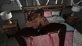 Blonde Milf's Anal Orgasms In Hentai Adventure