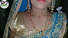 Desi vesnická nevěsta šukána v sexy análovém sexu!