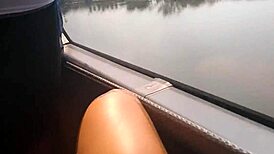 Bianca Naldy Shows Off On The Bus To Sao Paulo