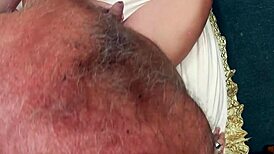 Mature Russian Couple Pleasures Cock by Hand and Mouth