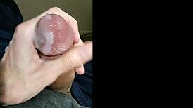 pov jerking my huge cock, shooting lots of cum 😈💦