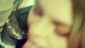 In this homemade POV, the tattooed babe sucks and deepthroats. Leading to orgasm and cumshot.