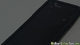 Latina babysitter ass fucked hardcore by monster cock, jizzed over