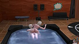 Love Jacussi Engages In Intense Threesome With Transsexual Shemale And Lesbian Blonde In Asian Group Assfucking And Blowjob Session