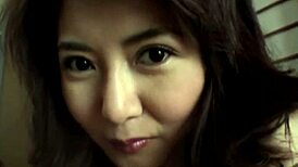 Man, I can’t even… watching this hot Japanese babe with natural tits giving a close-up handjob is just too much, ya know!