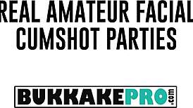 skinny slut sucks group's loaded big hard cocks