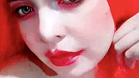 Argentinian Girl Practices Licking Technique