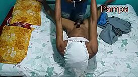 my step brother fucks hard with hindi audio