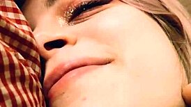 In this homemade POV, the tattooed babe sucks and deepthroats. Leading to orgasm and cumshot.