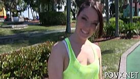 Pornstar Nikki Lavay sucks and fucks