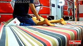 Perla Rica Masturbates Ass Up