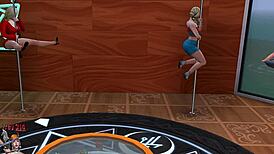 Love Jacussi Engages In Intense Threesome With Transsexual Shemale And Lesbian Blonde In Asian Group Assfucking And Blowjob Session