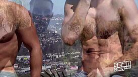 jakob lane bareback action in gay flick