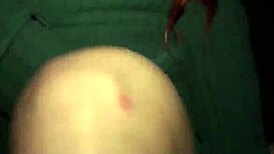 dogging fun with a wild redhead teen outdoors