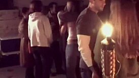 College sluts ride dicks while others watch the party