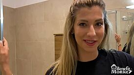 Shona River's Intense POV Deepthroat Blowjob