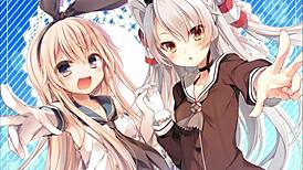 Amatsukaze Shimakaze anime dual instructions spark curiosity in unique hentai style.