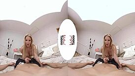 Virtual Taboo Blonde POV Blowjob Special Day Gift