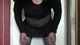 Bisexual Crossdresser Craves Real Cock Over Toys! Can't Wait for That Hard Anal Insertion!