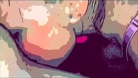 Amateur Bunny Sucks Big Cock with Toys and Fingering