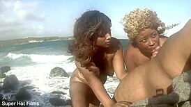 Nina Rivera And Porsha Carrera Suck Big Black Cock Rough