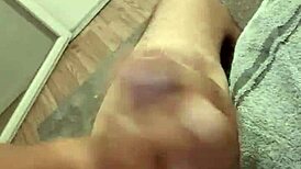 Homemade Cumshot Masturbation Session