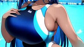 Sports teacher overtime at pool