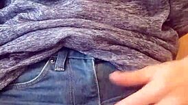 Gaste85 pees in pants in the kitchen.