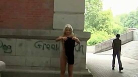 russian girls flashing in wild public compilation scenes.