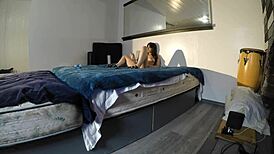 Scarlett Johnson Enjoys Her Private Solo Time, Leaving Viewers Curious About Her Masturbation Session