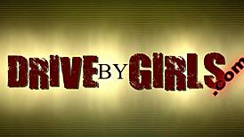 dogging fun with a wild redhead teen outdoors