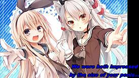 Amatsukaze Shimakaze anime dual instructions spark curiosity in unique hentai style.