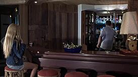 Deep throat for the blonde with orgasm and cumshot