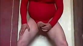 מארק רייט, טרנסווסטיט ביסקסואל, משתוקק למשחק זין תוך כדי חיכוך! 😈