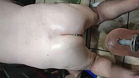 Hankeys Toys Plunged Deep Into My Fucking Machine. Intense Solo Play With Dildos.