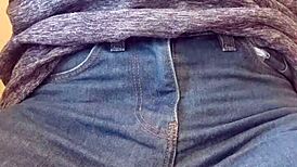 Gaste85 pees in pants in the kitchen.