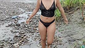 Linda Morena Gets Fucked Publicly on the Street