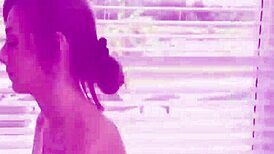 Watch teen Dani Blu ride her stepbrother's big cock reverse cowgirl? So hot!