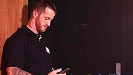 why does this straight guard fuck his gay buddy so hard?