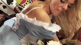 Horny Men and Naughty Women Fuck in Wonderland Costumes
