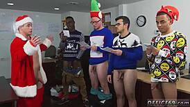 Young straight teens explore gay sex for the first time