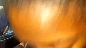 lil girl gives car blowjob cum