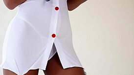 Putri Cinta as Horny Nurse in Secret Hospital Tape with Patient