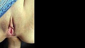 Prostitute gets anal assfucking, full of cum.